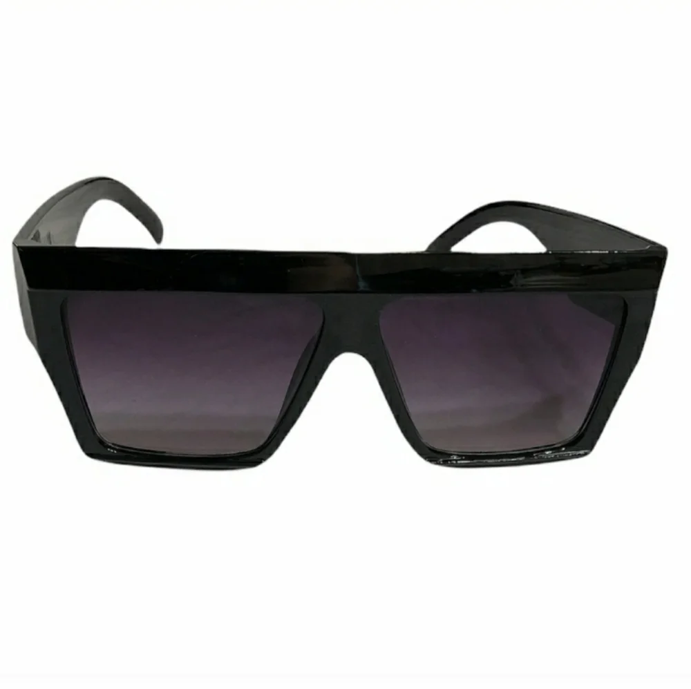 Oversized Square Frame Gradient Sunglasses